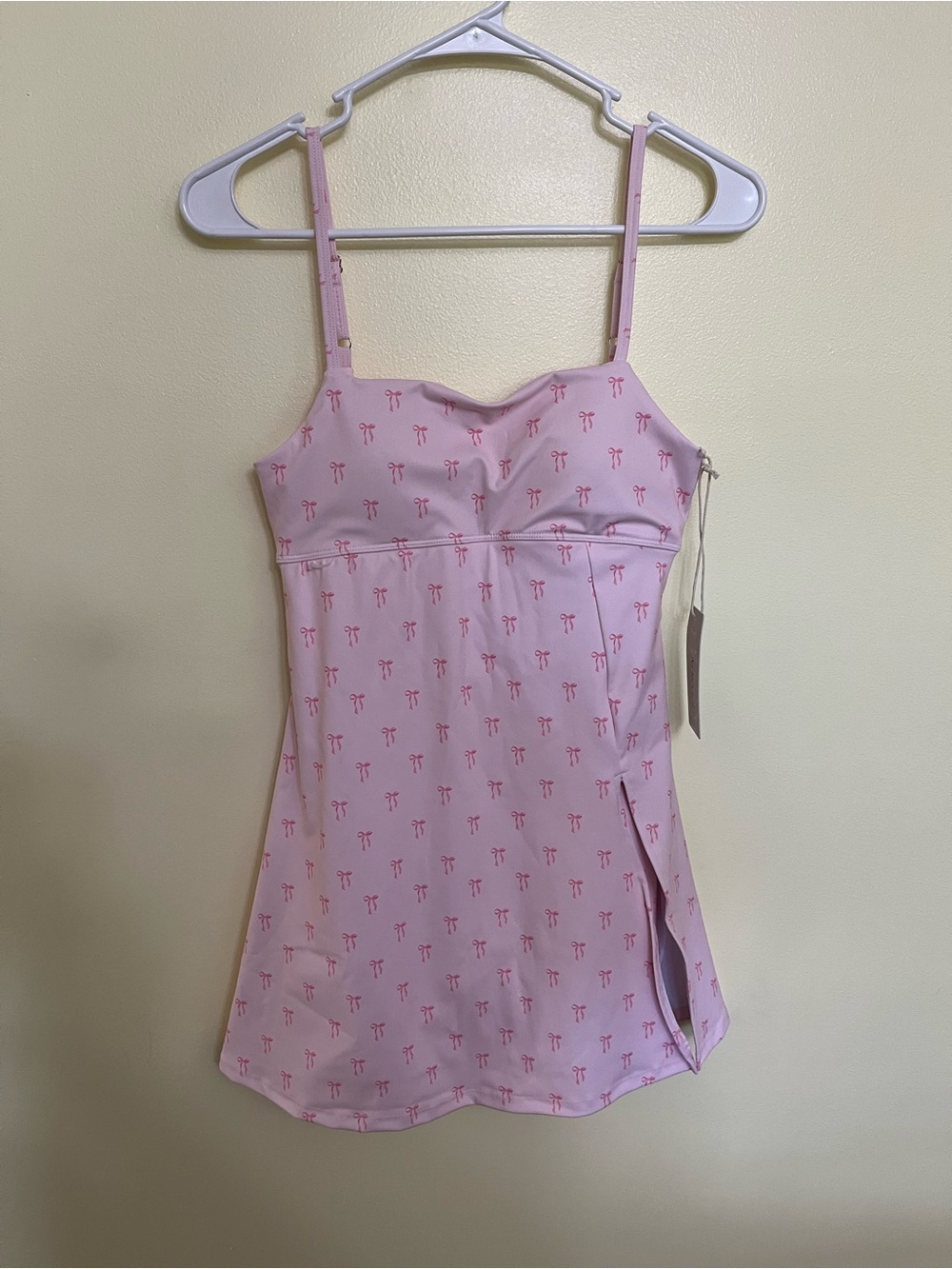 NEW Altar’d State AS Revival Pink Bow Tennis Dress Size Small NWT - Picture 3 of 6